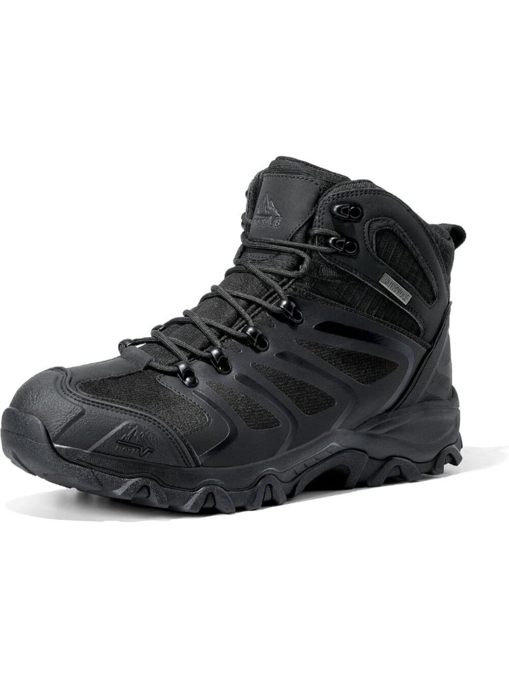 Men's Waterproof Ankle High Hiking Boots - Durable, Lightweight, Outdoor